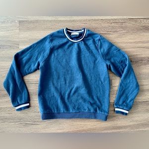 Marine Layer Sweatshirt, Size Small, Washed Navy.